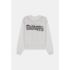 Madhappy 'Alumni' Grey Knit Sweater Size XS